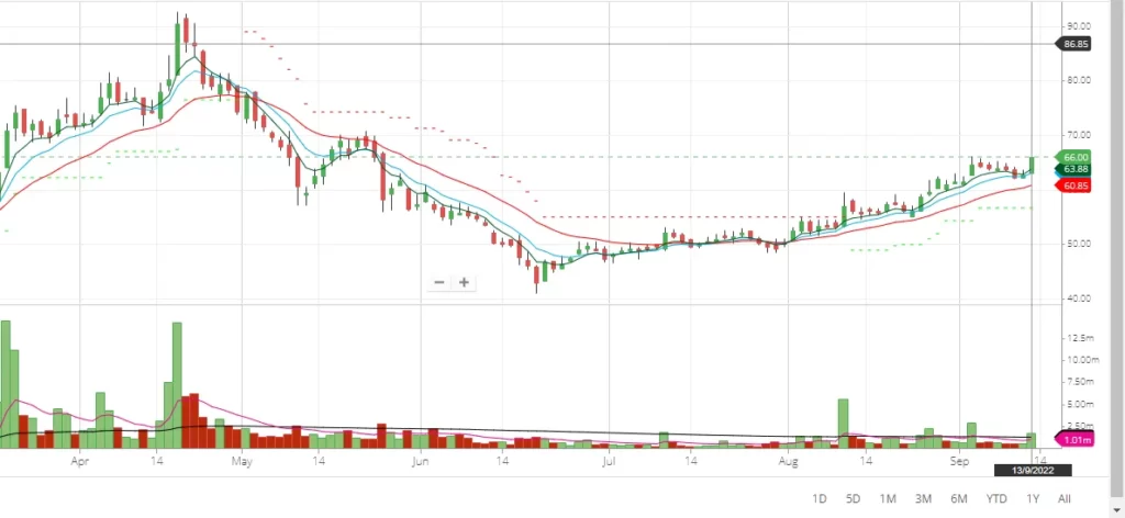 SPIC Share Price Daily Chart