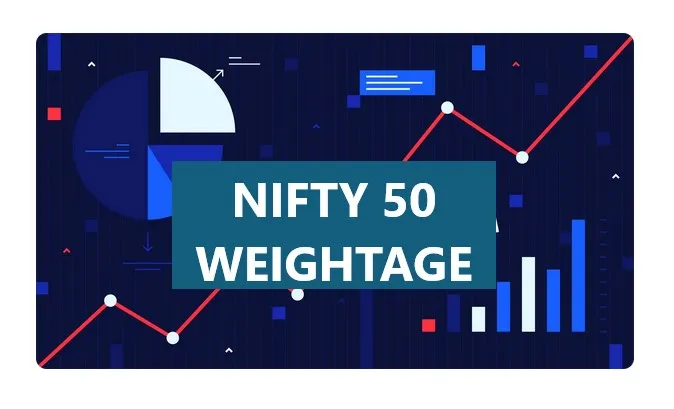 Nifty 50 stocks weightage