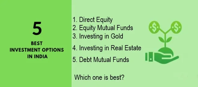 5 Best Long-Term Investment Options, invest in equity mutual funds, investing in gold, company insights to invest,