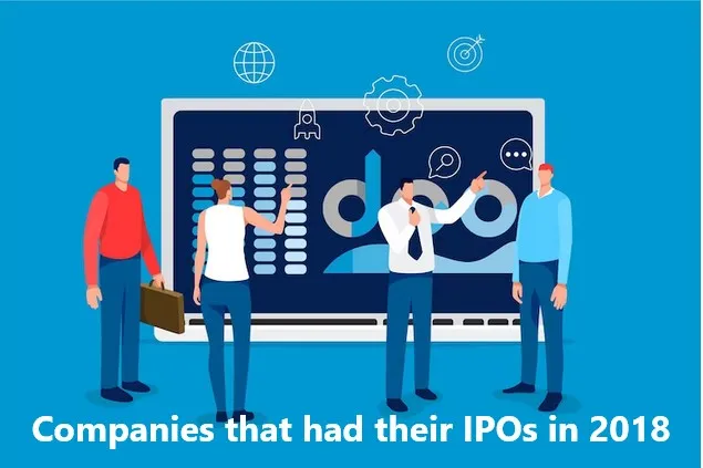 Companies that had their IPO in 2018 in USA, The IPOs of 2018 in the United States, Companies that had their IPO in 2018, IPOs of 2018