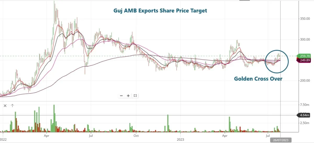 GAEL Share Price, Guj AMB Exports Share Price