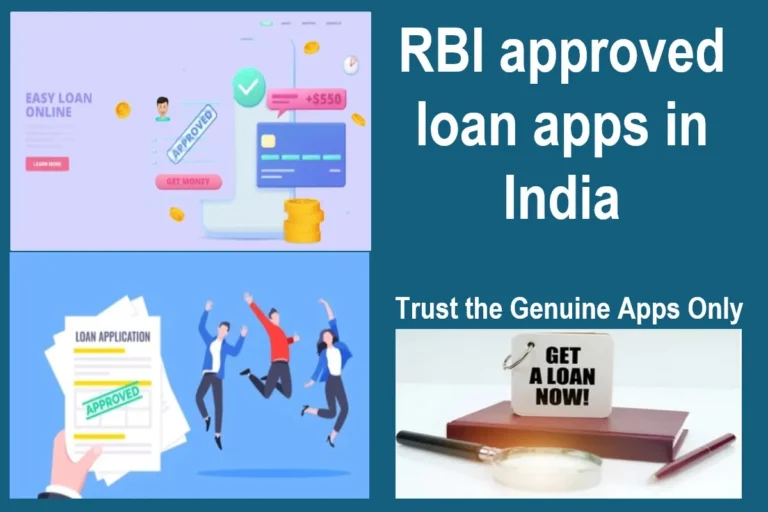 RBI approved loan apps in India