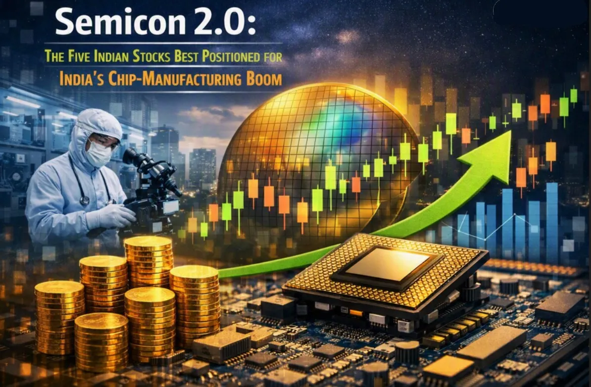 top 5 semiconductor stocks in india